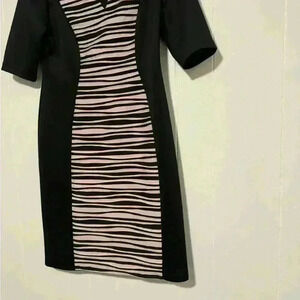 Connected casual dress for everyday wear elegant materials, used like a new